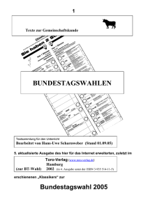 Bundestagswahlen 2006