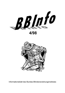 BBInfo1998-04 - Bundes-Blindenerziehungsinstitut