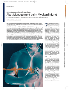 Akut-Management beim Myokardinfarkt