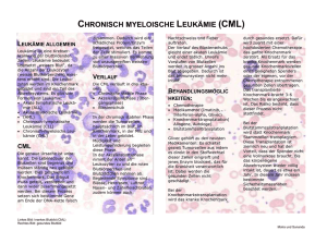Chronisch myeloische Leukämie (CML)