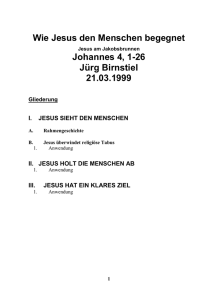 Johannes 4, 1-26