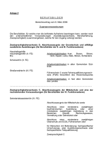 Kriterien Rangordnung - Autonome Provinz Bozen
