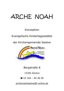 Konzeption 2013 - Arche Noah