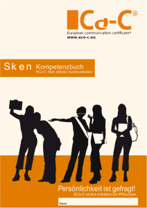 ECo-C Sken - Kompetenzbuch