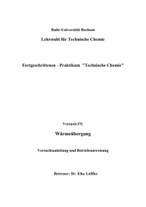 F5 - Lehrstuhl für Technische Chemie - Ruhr