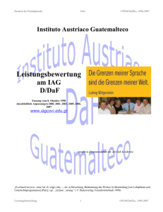 bewert_iag_2007 - Instituto Austriaco Guatemalteco