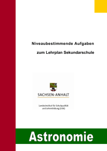 Inhaltsverzeichnis - Bildungsserver Sachsen