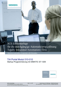 3. Installation der Software STEP 7 Professional V11 (TIA