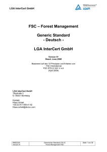 FSC - LGA Intercert