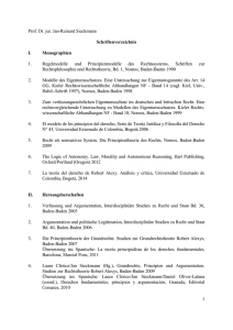 Schriftenverzeichnis von Prof. Dr. Jan