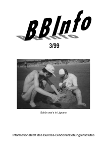 BBInfo1999-03 - Bundes-Blindenerziehungsinstitut
