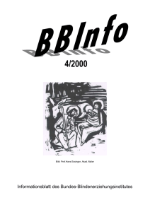 BBInfo2000-04 - Bundes-Blindenerziehungsinstitut