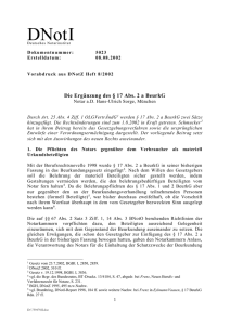 Fax-Abruf-Nr.: 5023. - DNotI Deutsches Notarinstitut