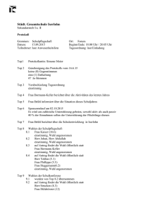Protokoll vom 15.09.2015 - Städtische Gesamtschule Iserlohn
