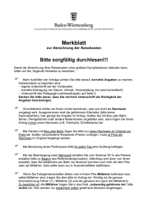 Merkblatt - Zum Kultusportal