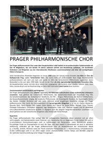 Prager Philharmonische Chor Der Prager philharmonische Chor