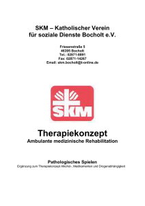 Therapiekonzept - SKM - Katholischer Verein für soziale Dienste