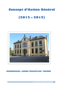 CAG 2012-2015 Jugendhaus Mamer