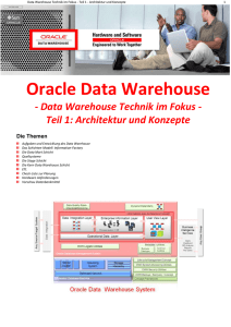 00_Oracle_DWH_Architektur_und Konzepte_Reader_Mai_2011