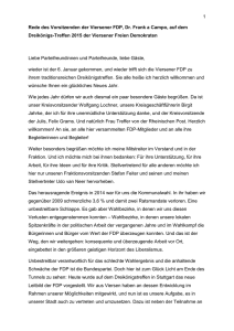 Rede - FDP Stadt Viersen