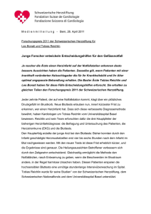 Forschungspreis_2011.do... - Schweizerische Herzstiftung