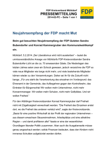 5.2.2014 - FDP Kreisverband Mühldorf