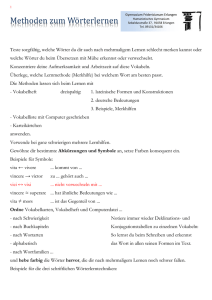 2. Text-Dokument am Computer - Gymnasium Fridericianum Erlangen