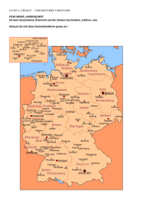 Schauen Sie sich diese Deutschlandkarte genau an