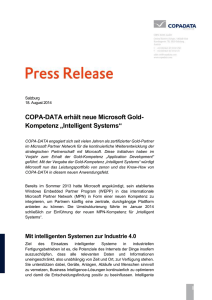 PR_CEE_Microsoft_Gold - COPA-DATA