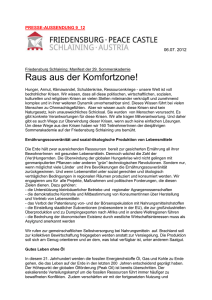 PDF öffnen 6. Juli 2012, Elias Bierdel Friedensburg Schlaining