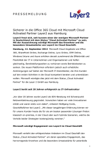 Sicherer in die Office 365 Cloud mit Microsoft Cloud