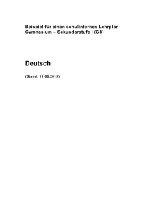 Deutsch (Word) - Schulentwicklung NRW
