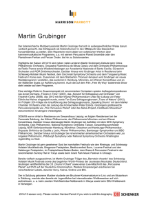 Martin Grubinger Der österreichische Multipercussionist Martin