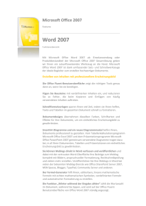 Word 2007 - Microsoft