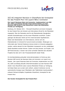 2011-10-20: IOZ AG integriert Navision in SharePoint bei