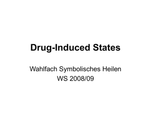 Drug-Induced States