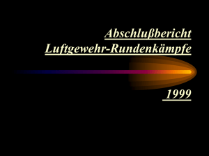 1999 - Schützenkreis 85 Usingen
