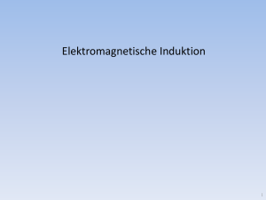 2.10 Elektromagnetische Induktion x