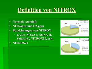 Definition von NITROX - VIP