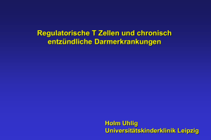 Holm Uhlig Universitätskinderklinik Leipzig Regulatorische T Zellen