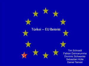 Türkei – EU Beitritt - Ihre Homepage bei Arcor