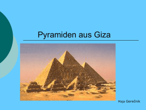 Pyramiden/Bautechnik