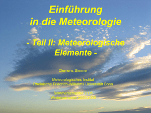 EinfidMet-II-5 - Meteorologisches Institut der Universität Bonn