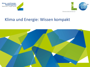 ppt-Präsentation - Klima- und Energie