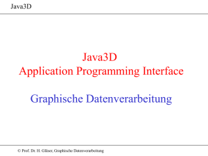 Java3D Kapitel1