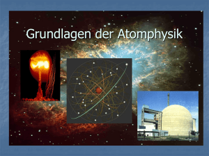 Grundlagen der Atomphysik - Salier