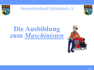 Entlüftungseinrichtungen - Feuerwehrverband Ostfriesland eV