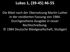 Lukas 1, (39-45) 46-55