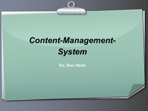 Content-Management