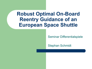 Robust Optimal On-Board Reentry Guidance of an European Space